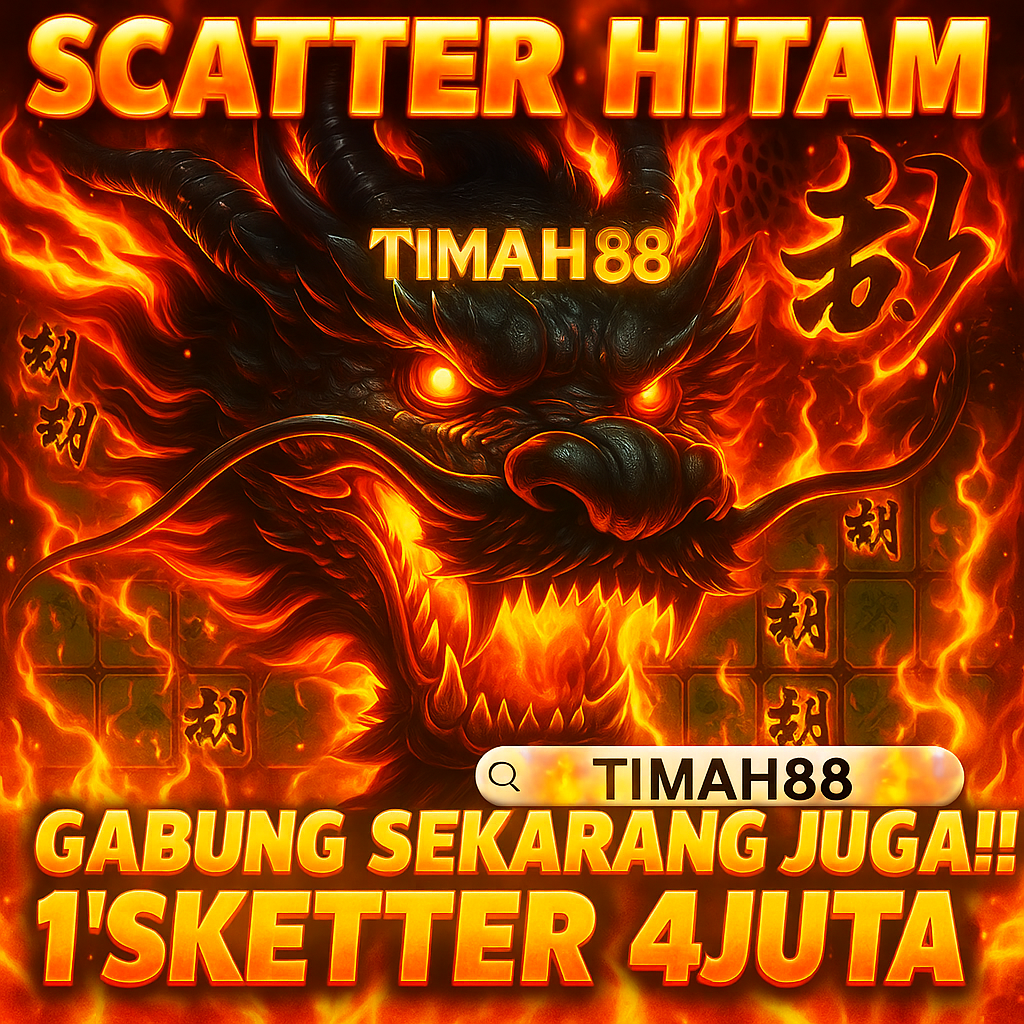 Scatter Hitam TIMAH88 situs slot gacor dengan jackpot berapi