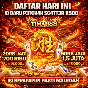 TIMAH88 scatter x500 patch baru dengan efek api merah emas dan peluang maxwin besar