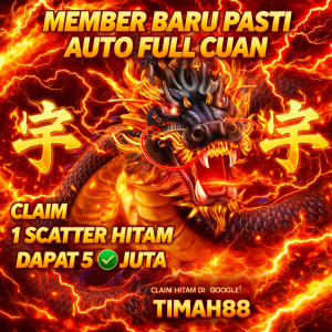 TIMAH88 auto full cuan dengan naga api dan efek petir, promo member baru dan jackpot besar