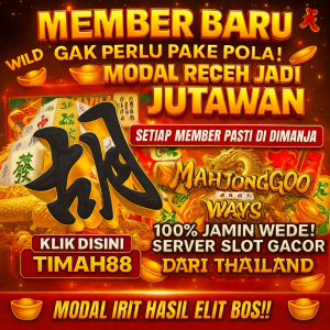 Promo TIMAH88 slot gacor modal receh jadi jutawan untuk member baru