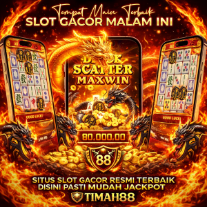 TIMAH88 slot gacor berapi dengan tampilan merah kemerahan dan peluang jackpot besar