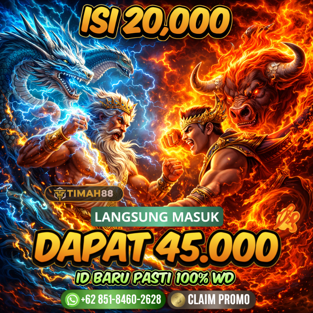 slot gacor TIMAH88 isi 20.000 dapat 45.000 bonus ID baru